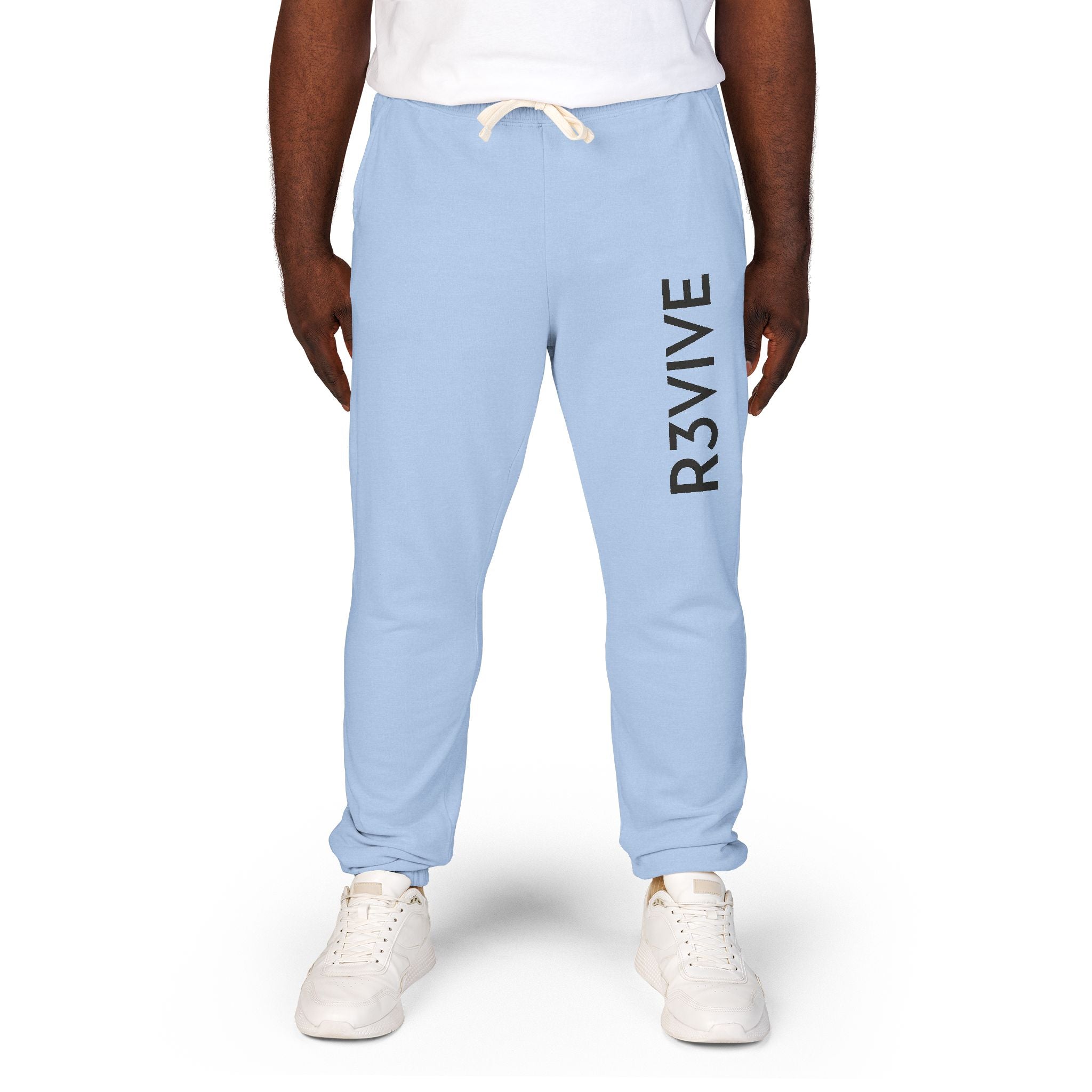Comfortable Unisex Fleece Sweatpants with R3VIVE Print