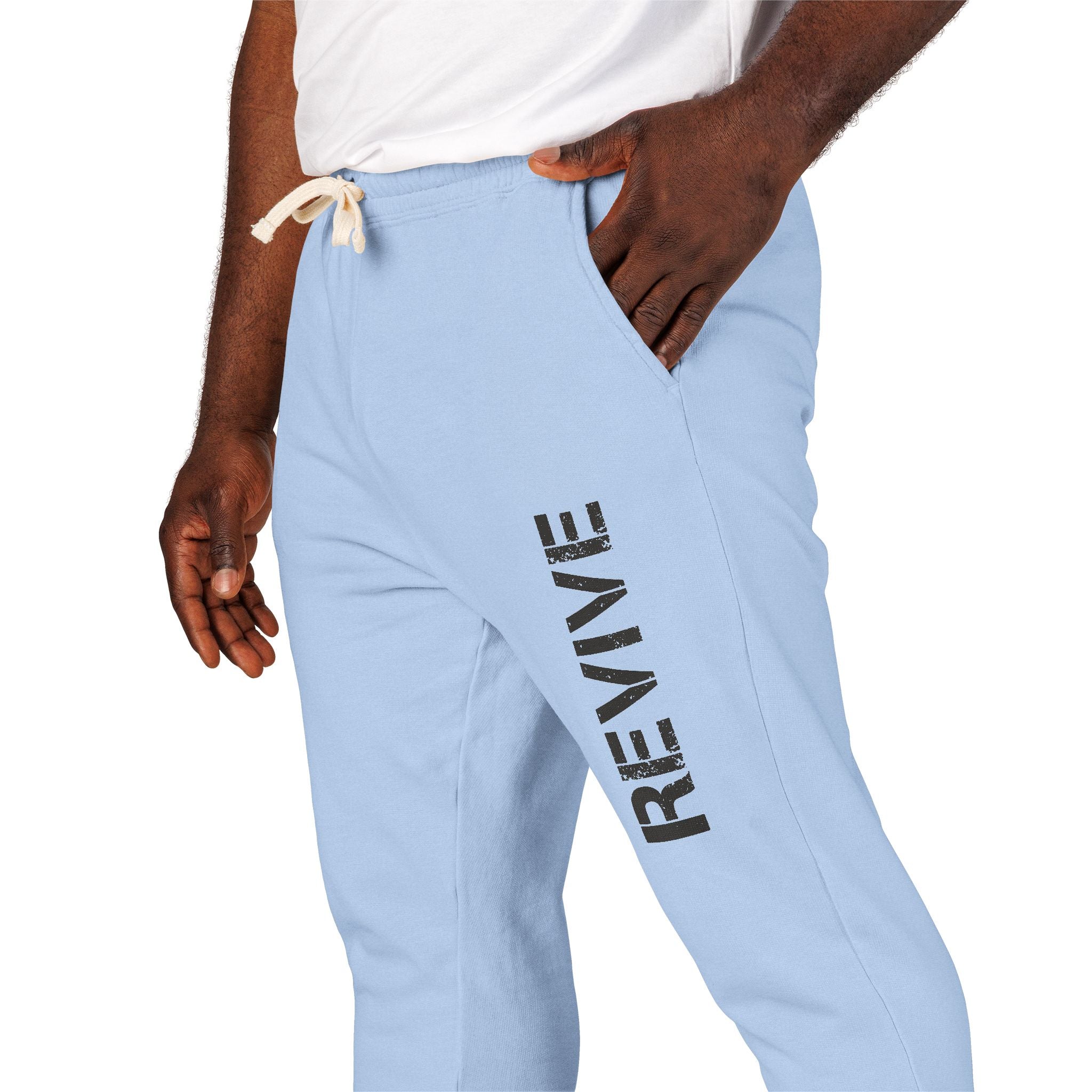 Revive Unisex Garment-Dyed Fleece Sweatpants