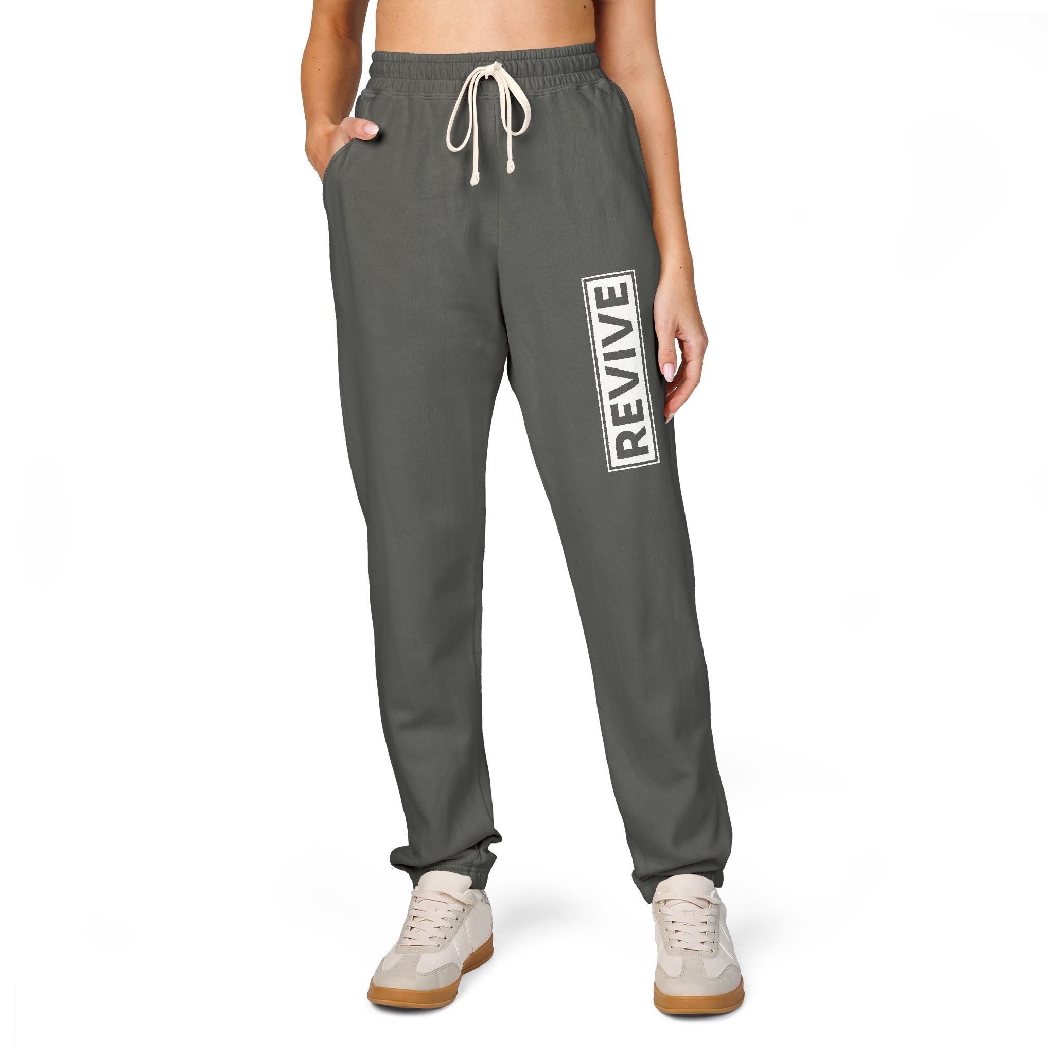 Revive Unisex Garment-Dyed Fleece Sweatpants