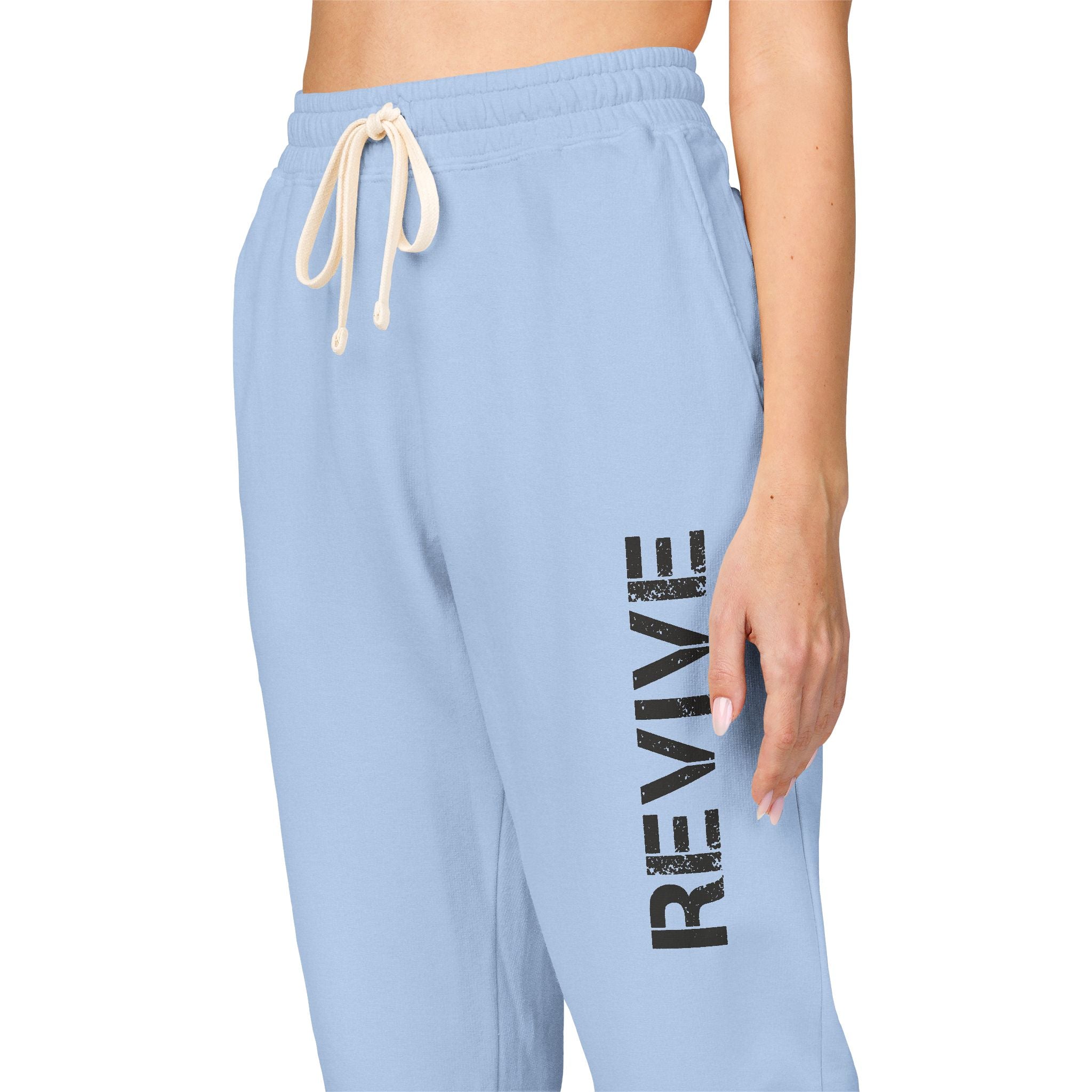 Revive Unisex Garment-Dyed Fleece Sweatpants