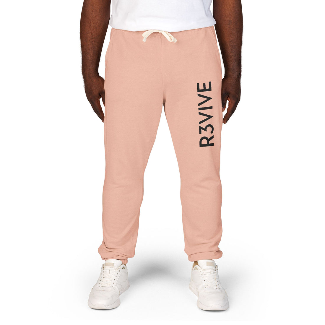 Comfortable Unisex Fleece Sweatpants with R3VIVE Print