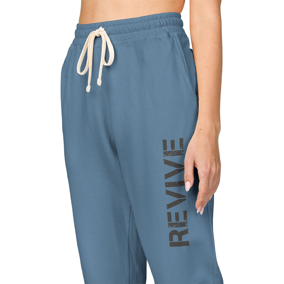 Revive Unisex Garment-Dyed Fleece Sweatpants