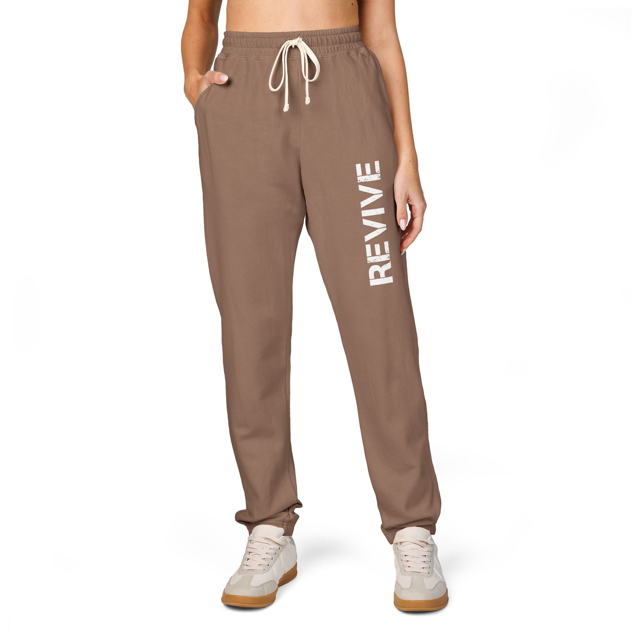 Revive Unisex Garment-Dyed Fleece Sweatpants