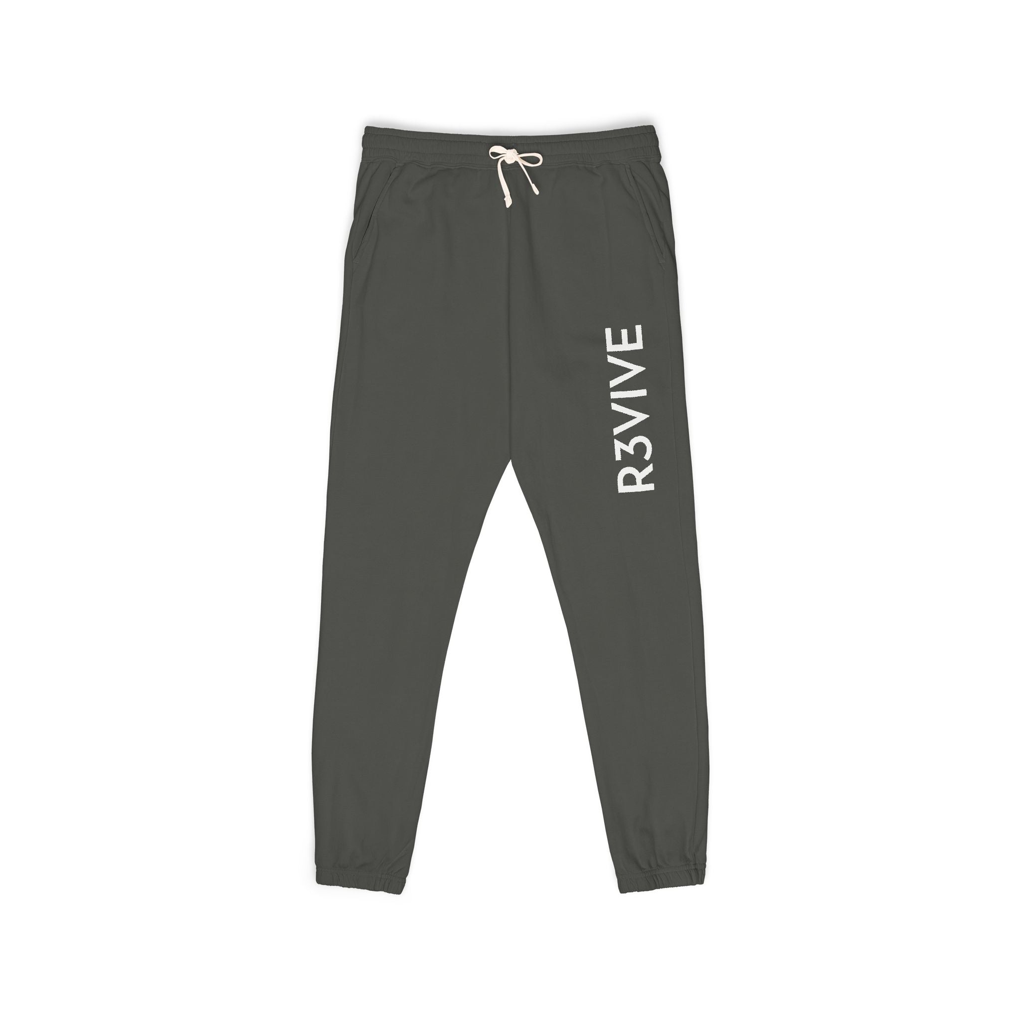 Comfortable Unisex Fleece Sweatpants with R3VIVE Print