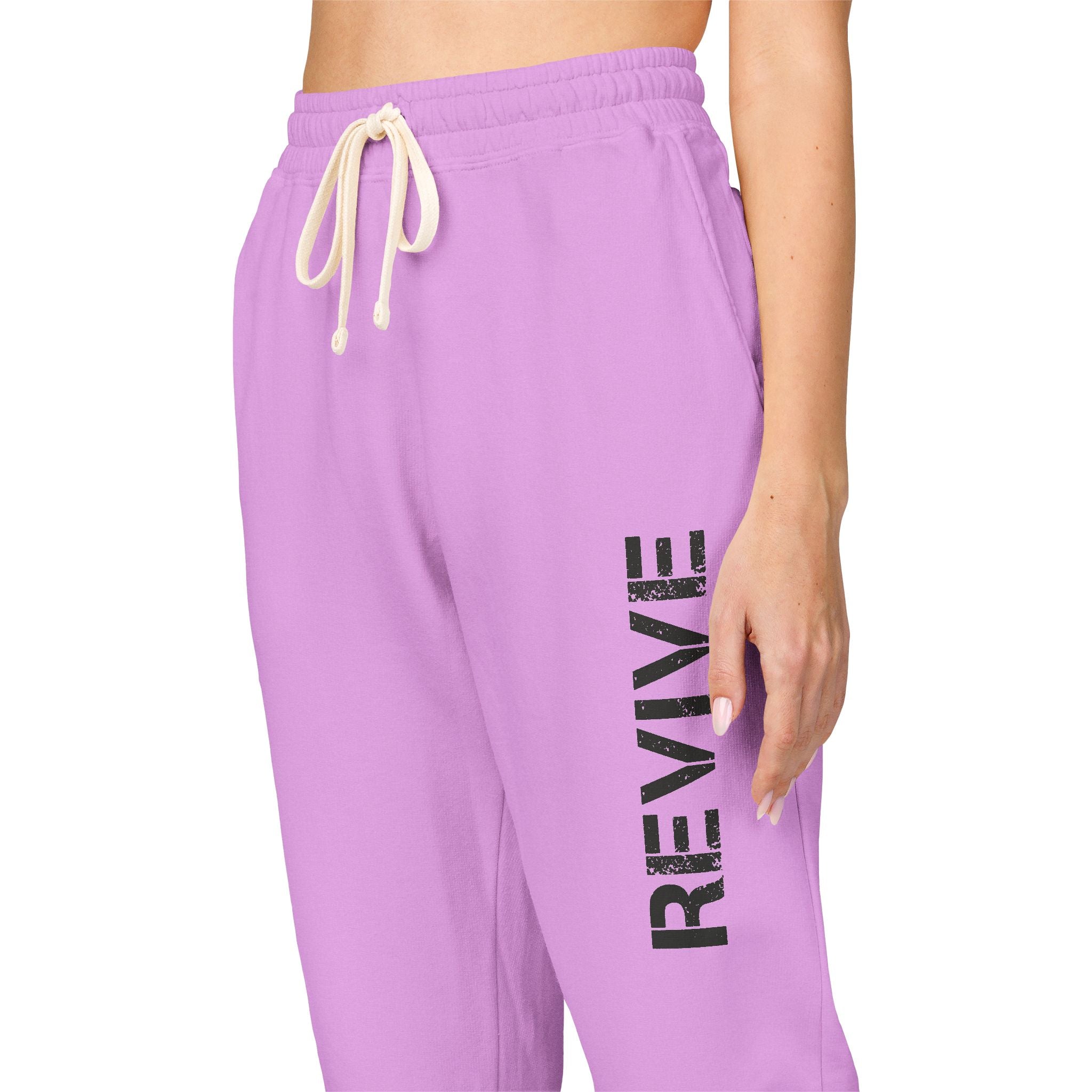 Revive Unisex Garment-Dyed Fleece Sweatpants