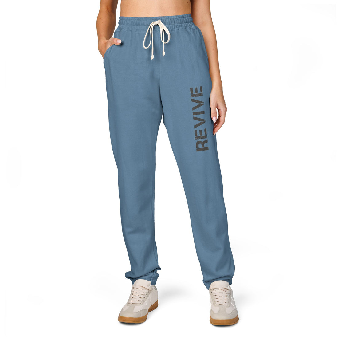 Revive Unisex Garment-Dyed Fleece Sweatpants