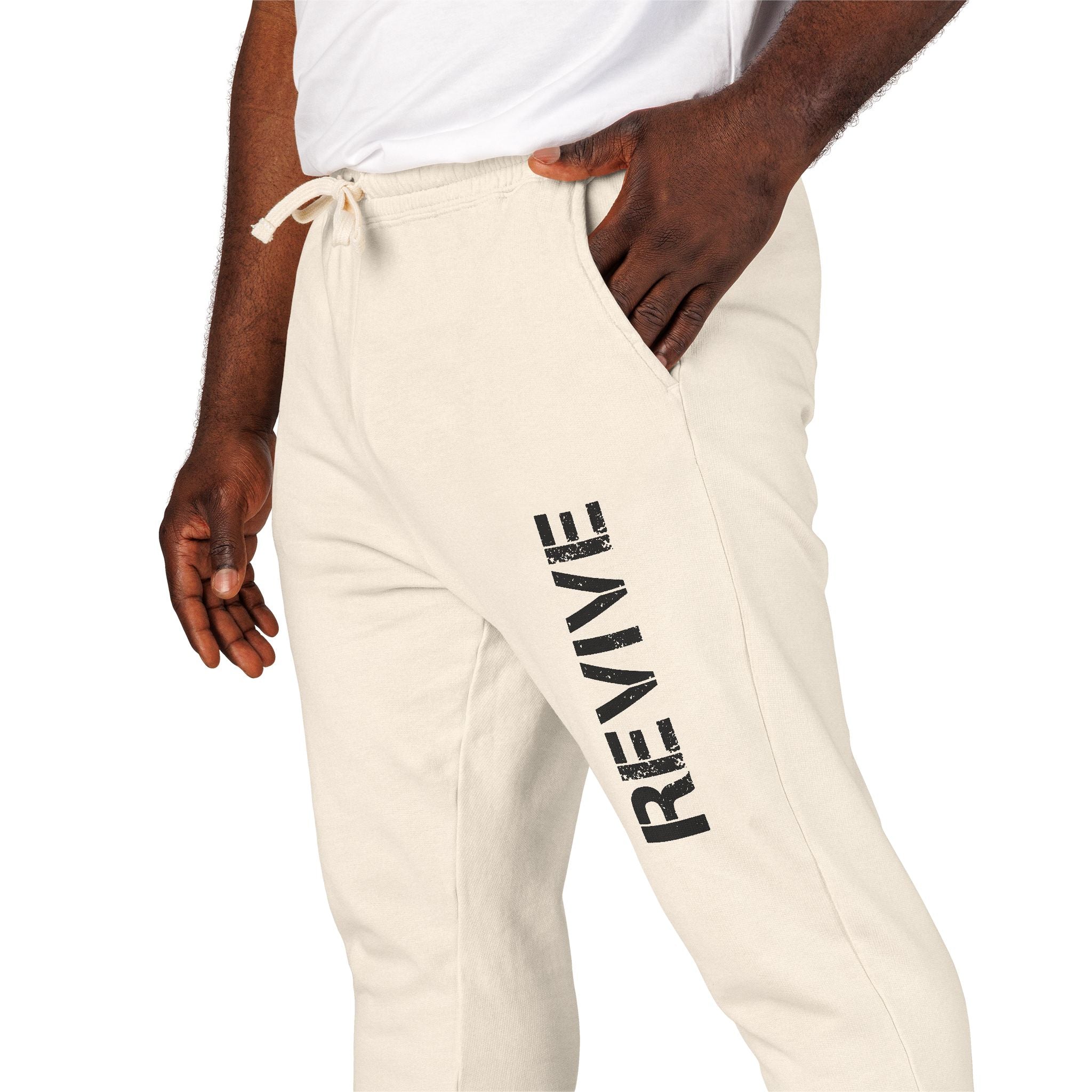 Revive Unisex Garment-Dyed Fleece Sweatpants