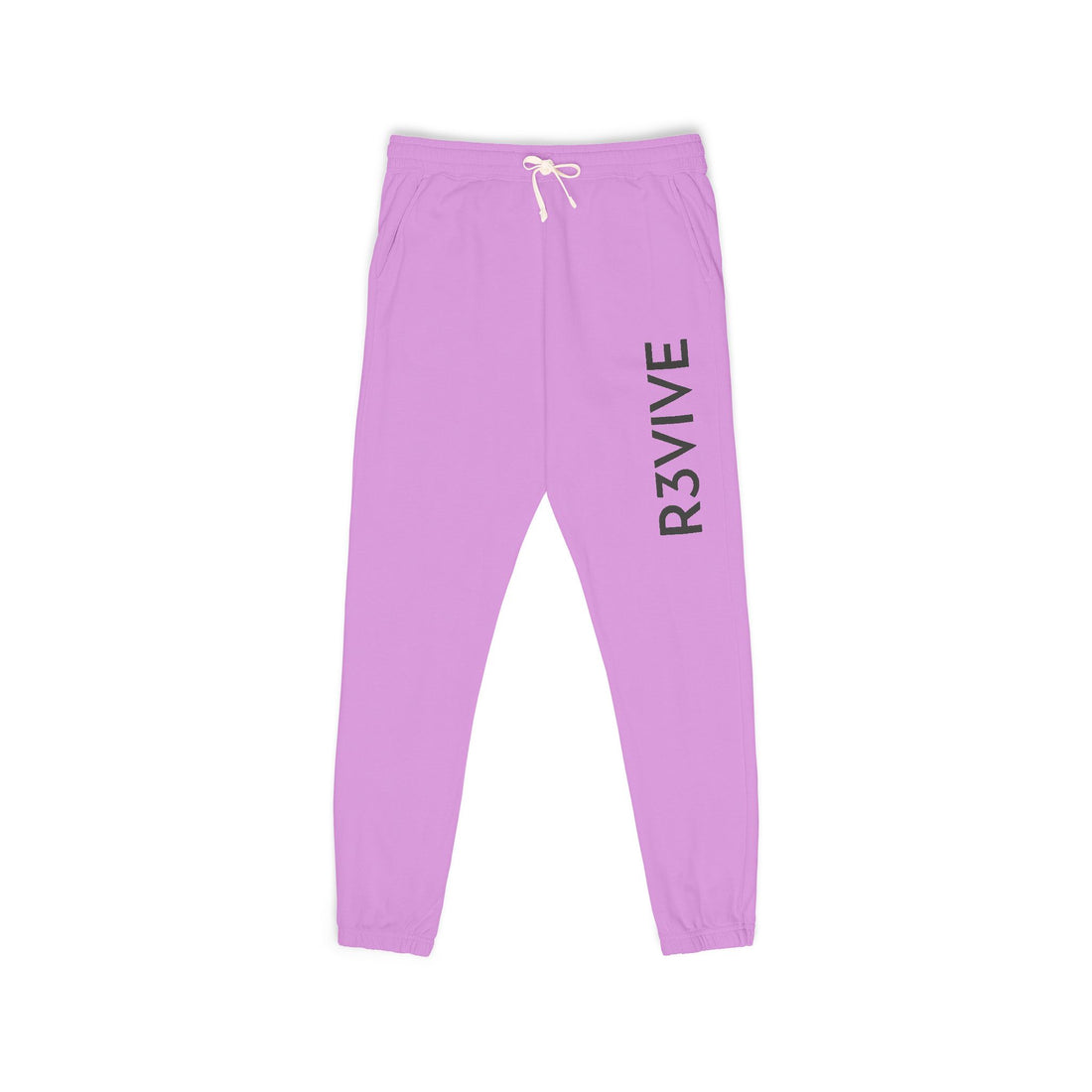 Comfortable Unisex Fleece Sweatpants with R3VIVE Print
