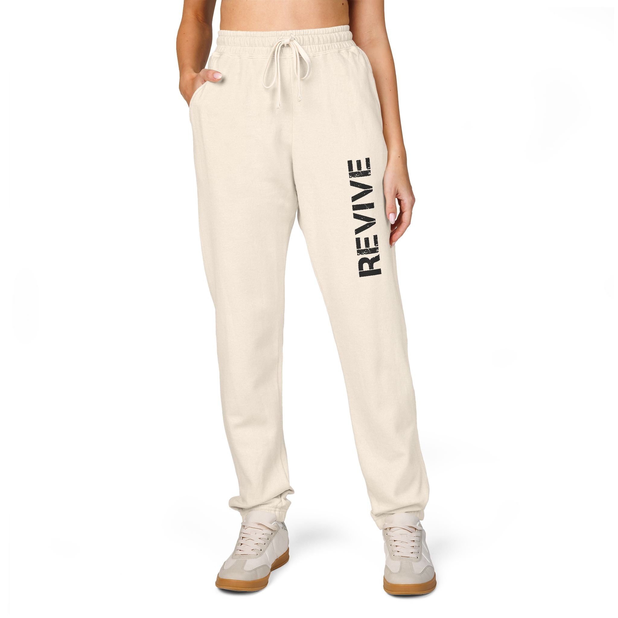 Revive Unisex Garment-Dyed Fleece Sweatpants